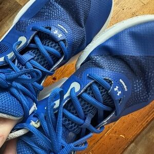 Under Armour Royal Blue Lace-Up Training Shoes